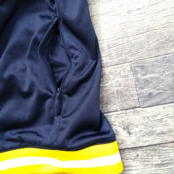 Vintage 90s Y2K Nike Full Zip Track Jacket Navy L - Picture 5 of 8